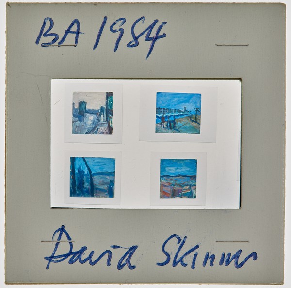 1984 BA Degree Show Slide - 'David Skinner'