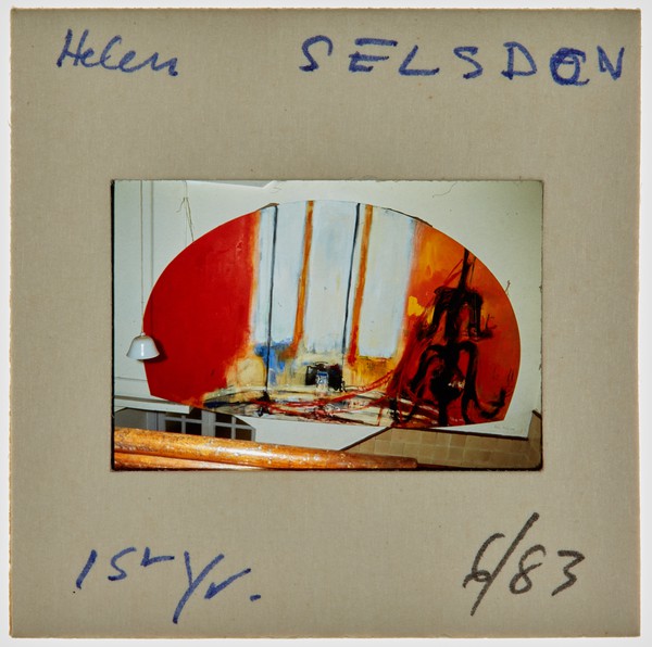 1983 1st Year Degree Show Slide - 'Helen Selsdon'