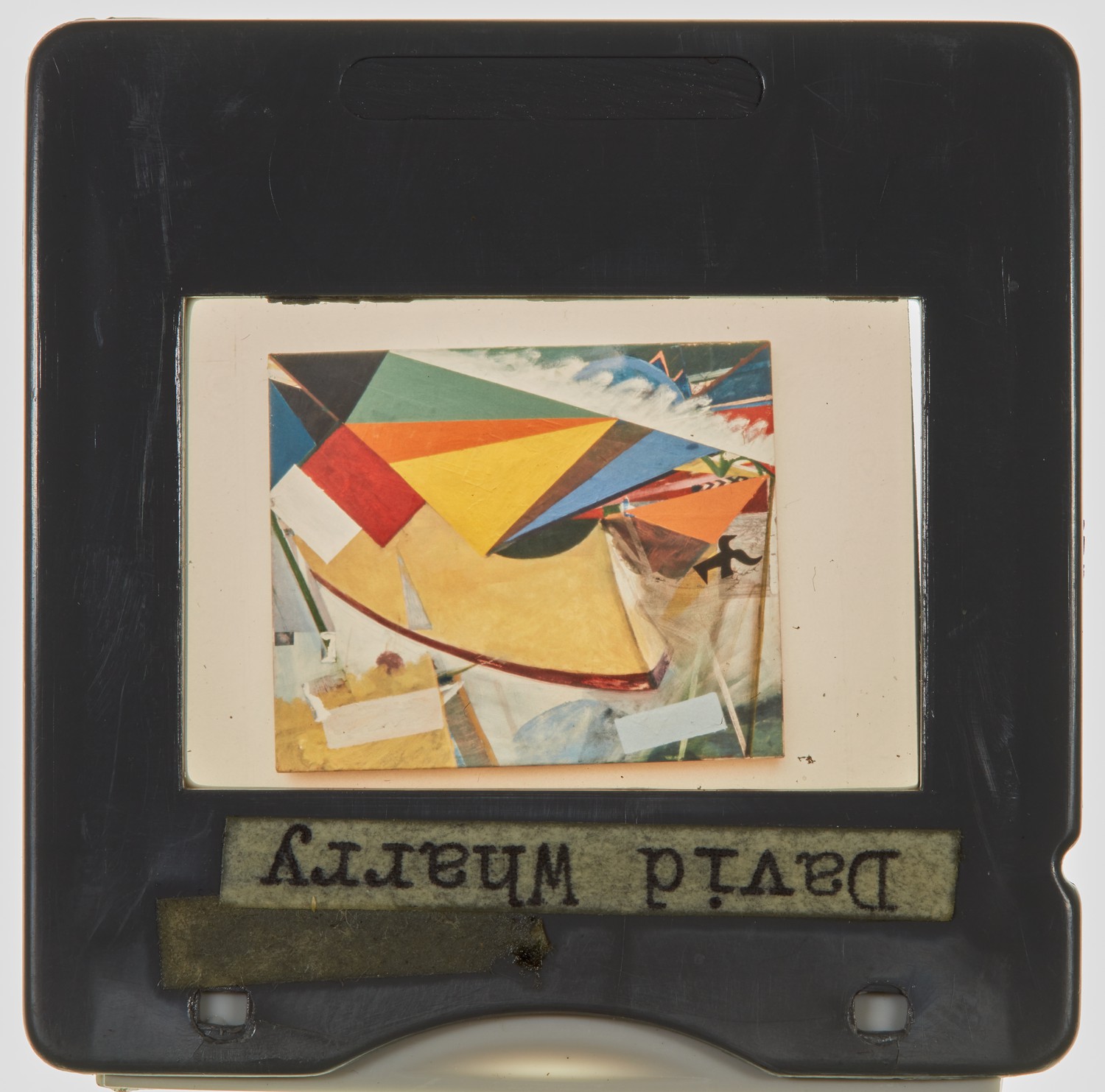 1972 Diploma in Painting Degree Show Slide - 'David Wharry'