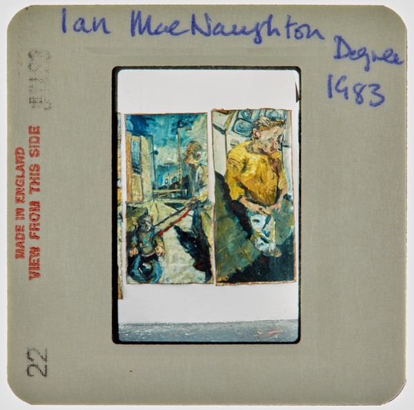 1983 BA Degree Show Slide - 'Ian Macnaughton'