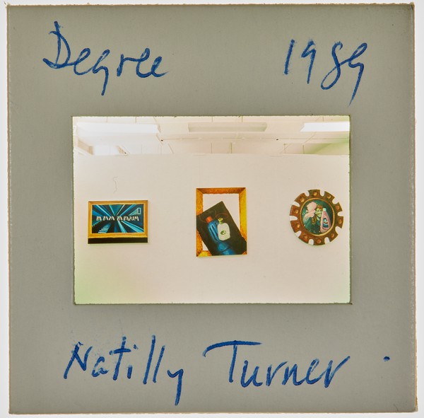 1989 BA Degree Show Slide - 'Natilly Turner'