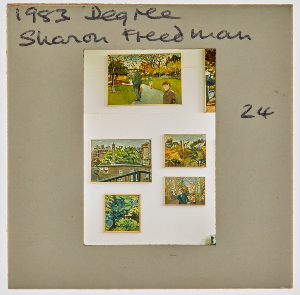 1983 BA Degree Show Slide - 'Sharon Freedman'
