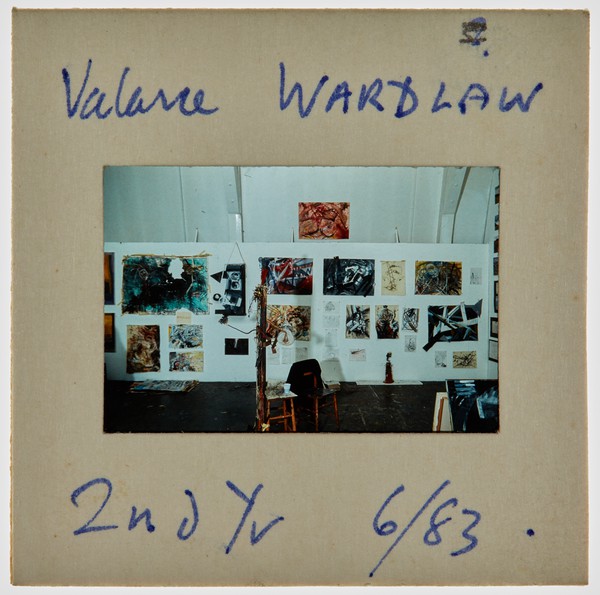 1983 2nd Year Degree Show Slide - 'Valerie Wardlaw'