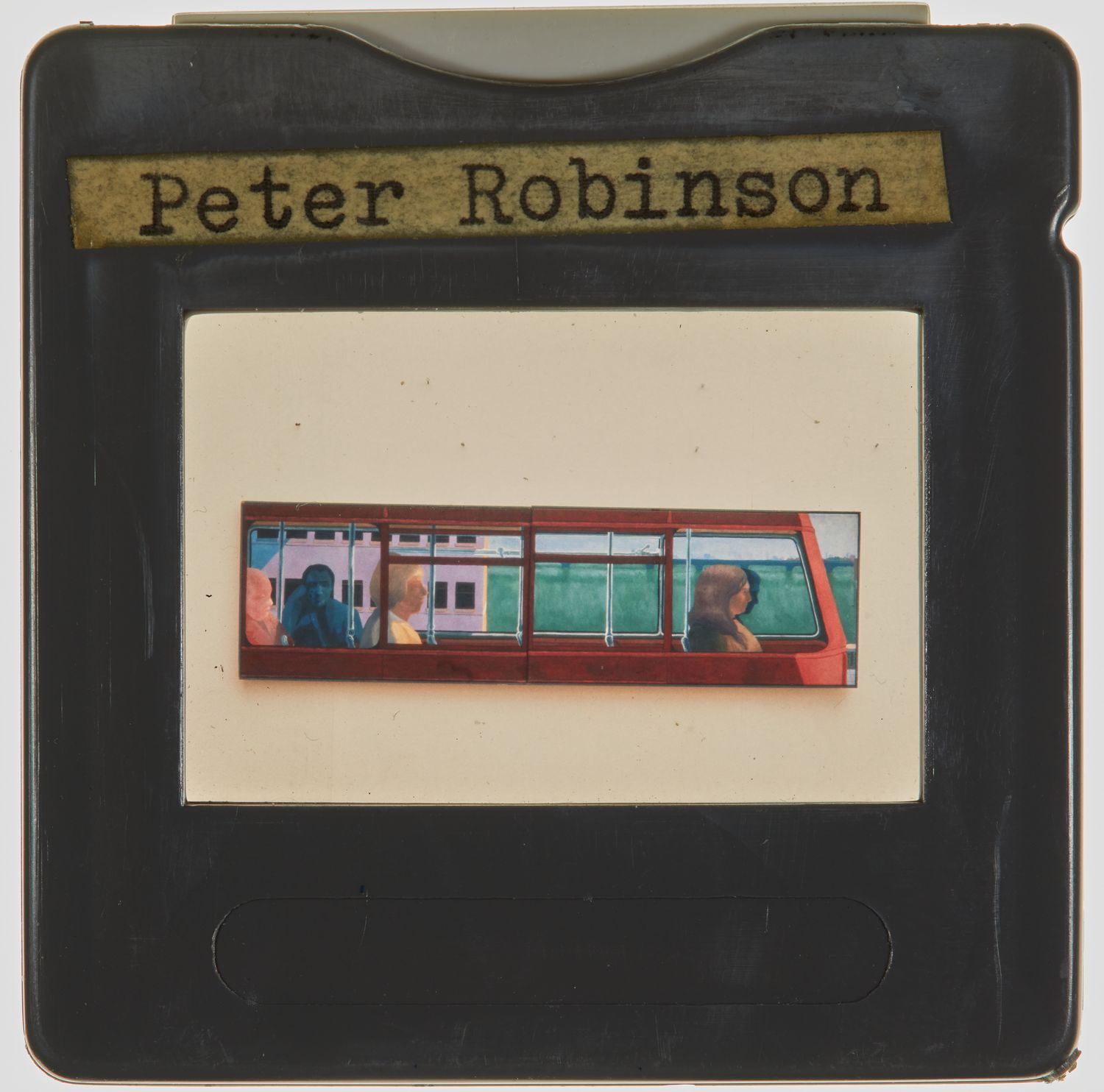 1971 Diploma in Painting Degree Show Slide - 'Peter Robinson'