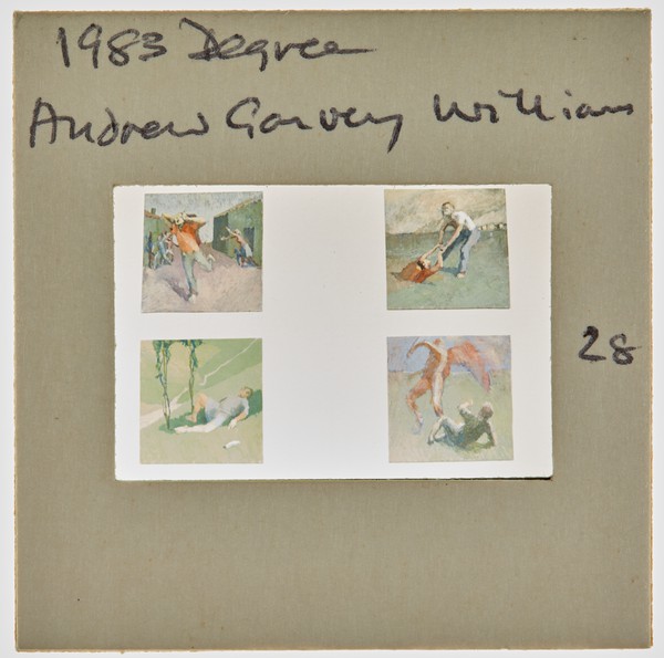 1983 BA Degree Show Slide - 'Andrew Garvey-Williams'