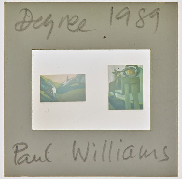 1989 BA Degree Show Slide - 'Paul Williams'