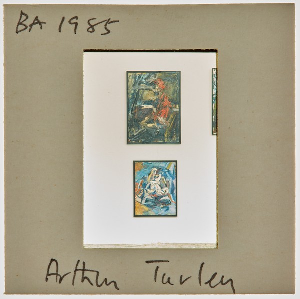 1985 BA Degree Show Slide - 'Arthur Turley'