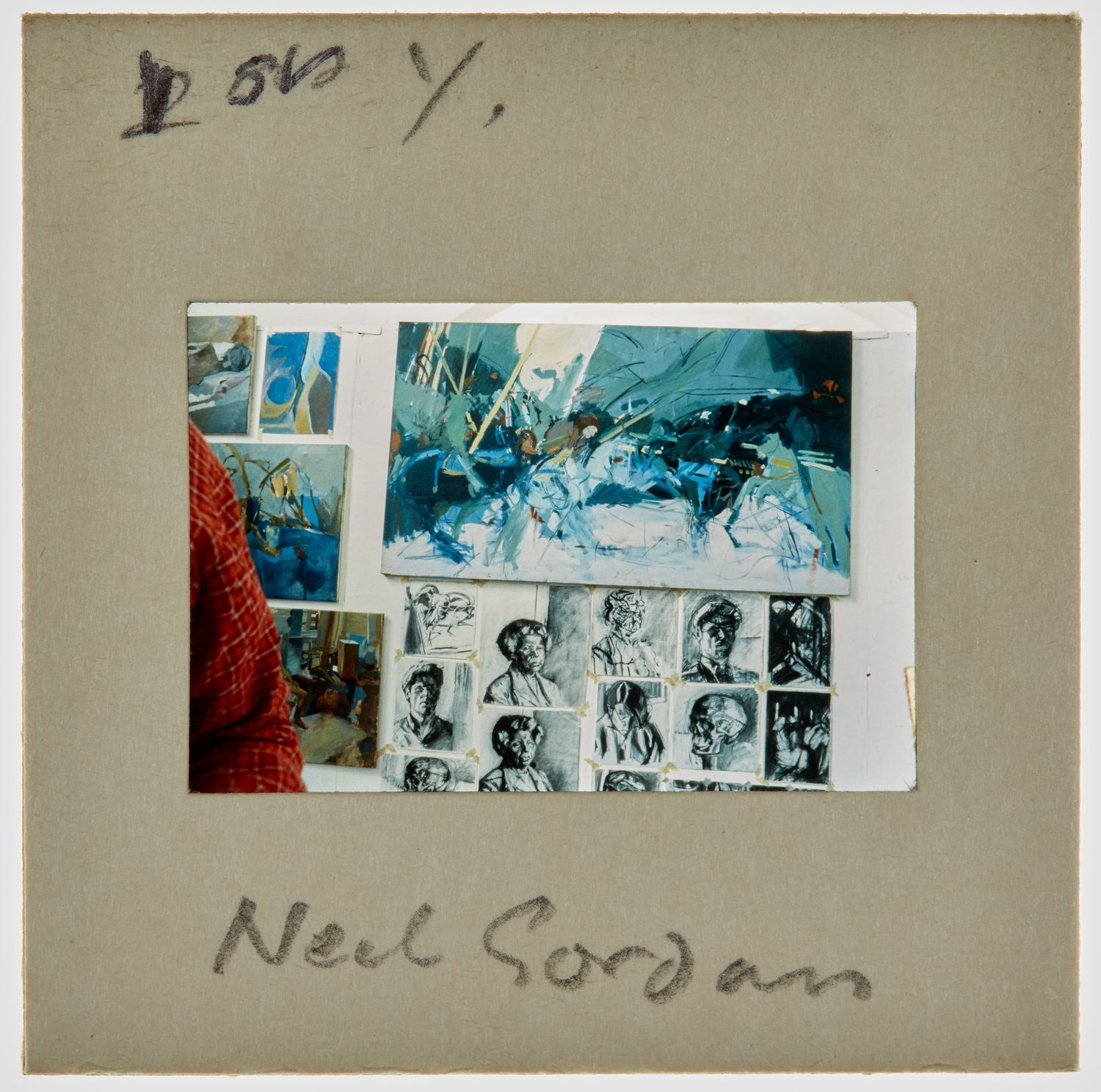 1980 1st Year Degree Show Slide - 'Neil Gordon'