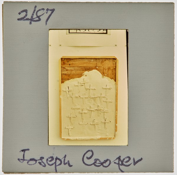 1987 South London Gallery Exhibition Slide - 'Joseph Cooper'