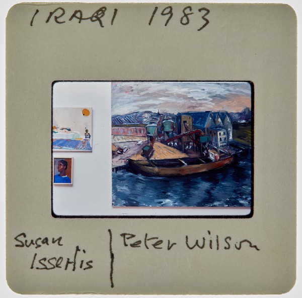1983 Iraqi Exhibition Slide - 'Susan Isserlis', 'Peter Wilson '