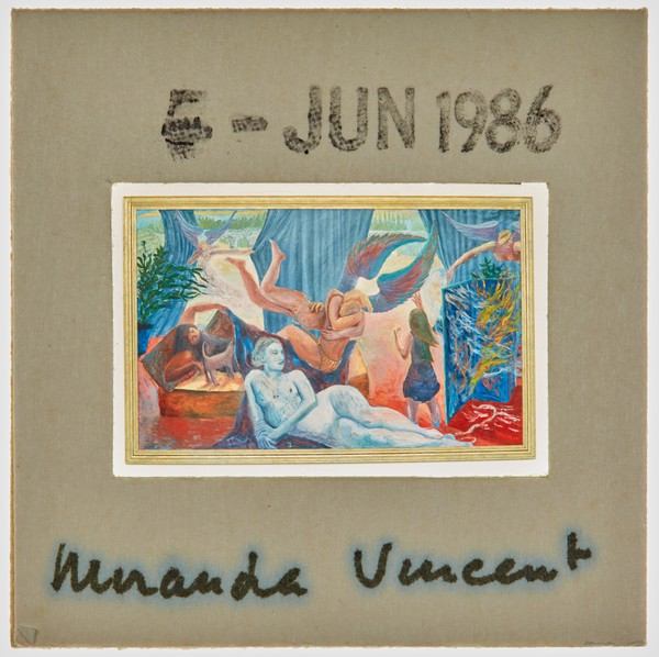 1986 BA Degree Show Slide - 'Miranda Vincent'