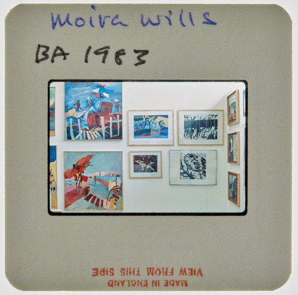 1983 BA Degree Show Slide - 'Moira Willis'