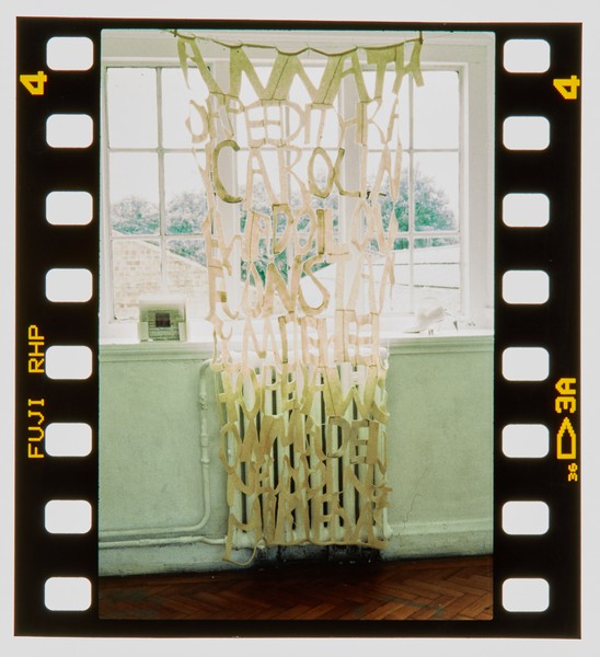2000 Foundation Degree Show Slide - Creator unknown