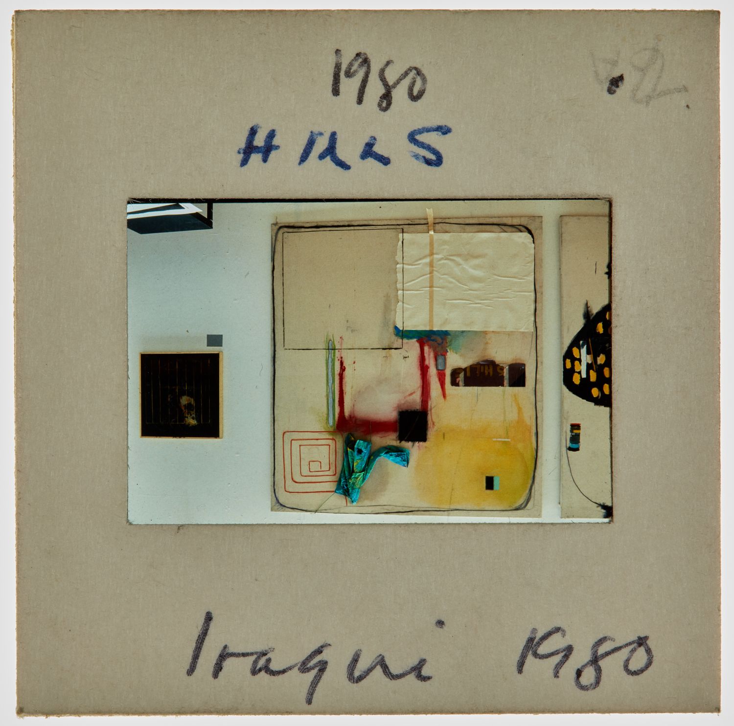 1980 Iraqi Exhibition Slide - 'Hills'