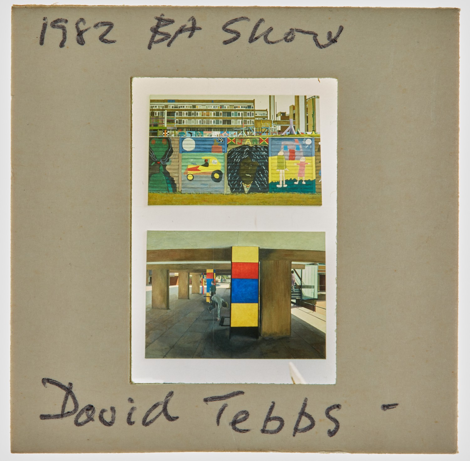 1982 BA Degree Show Slide - 'David Tebbs'
