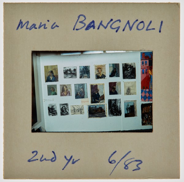 1983 2nd Year Degree Show Slide - 'Maria Bagnoli'