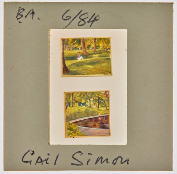 1984 BA Degree Show Slide - 'Gail Simon'