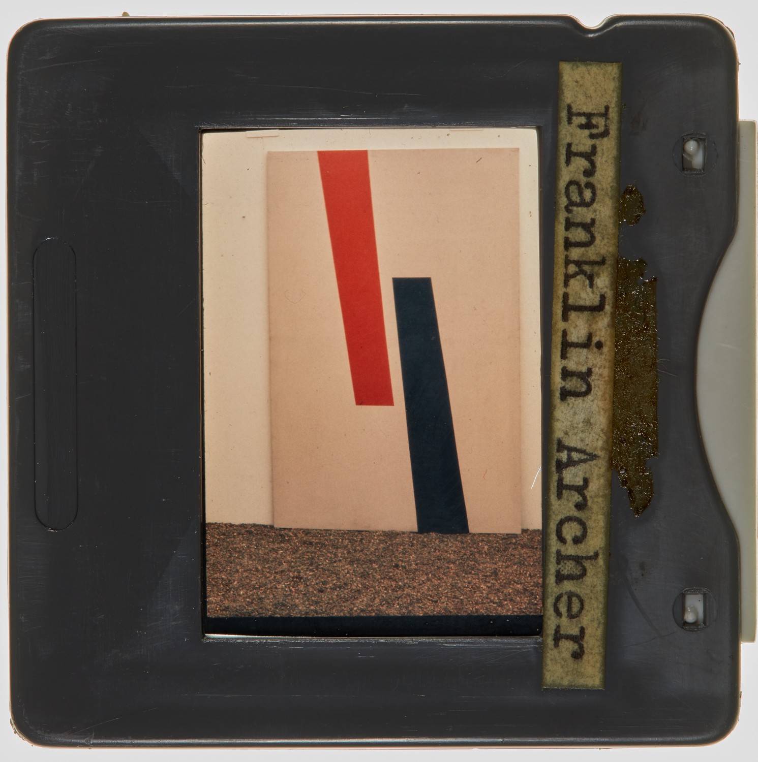 1971 Diploma in Painting Degree Show Slide - 'Franklin Archer'