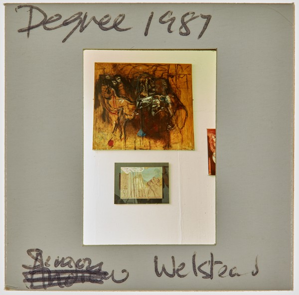 1987 BA Degree Show Slide - 'Simon Welstead'