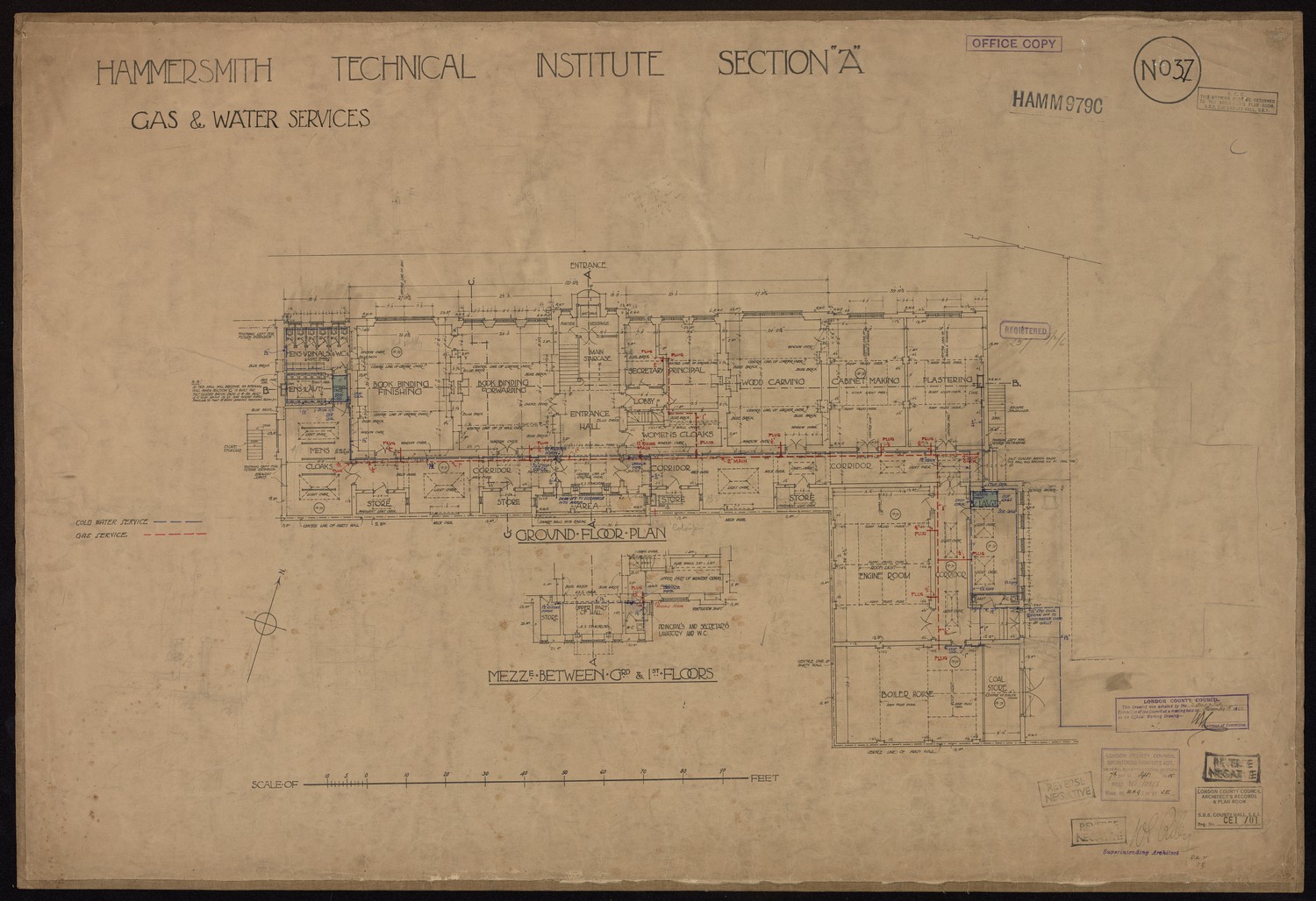 Hammersmith Technical Institute Section A - Gas and Water Services