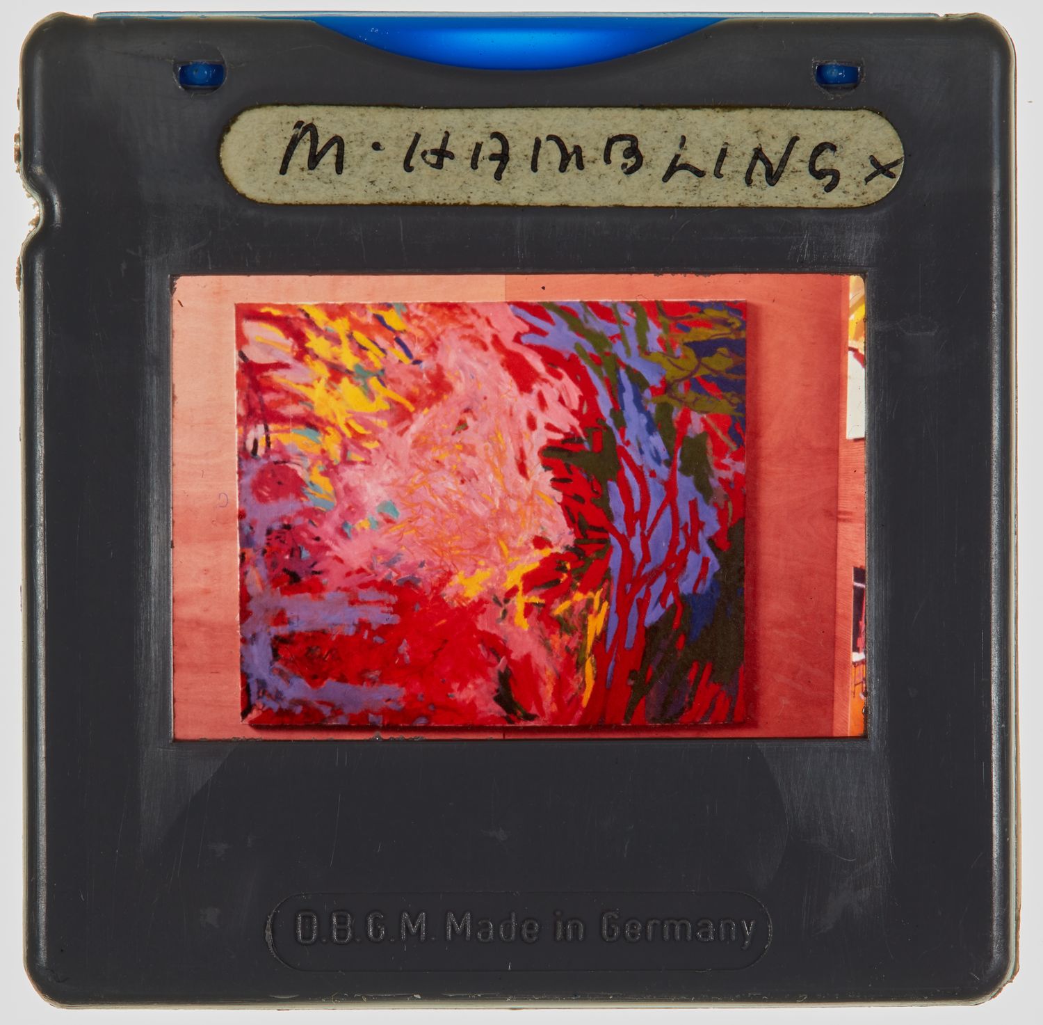 1967 Diploma in Painting Degree Show Slide - 'M Hambling'