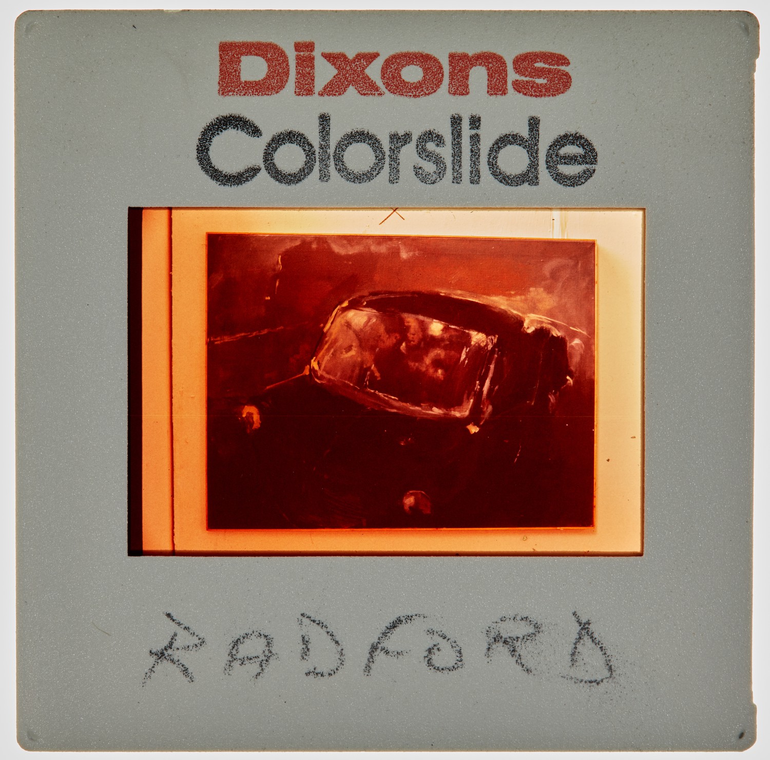 1975 BA Assessment Degree Show Slide - 'Radford'