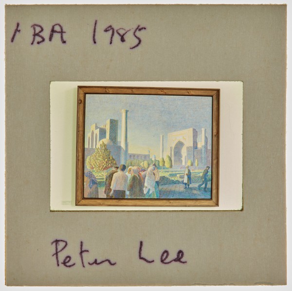 1985 BA Degree Show Slide - 'Peter Lee'