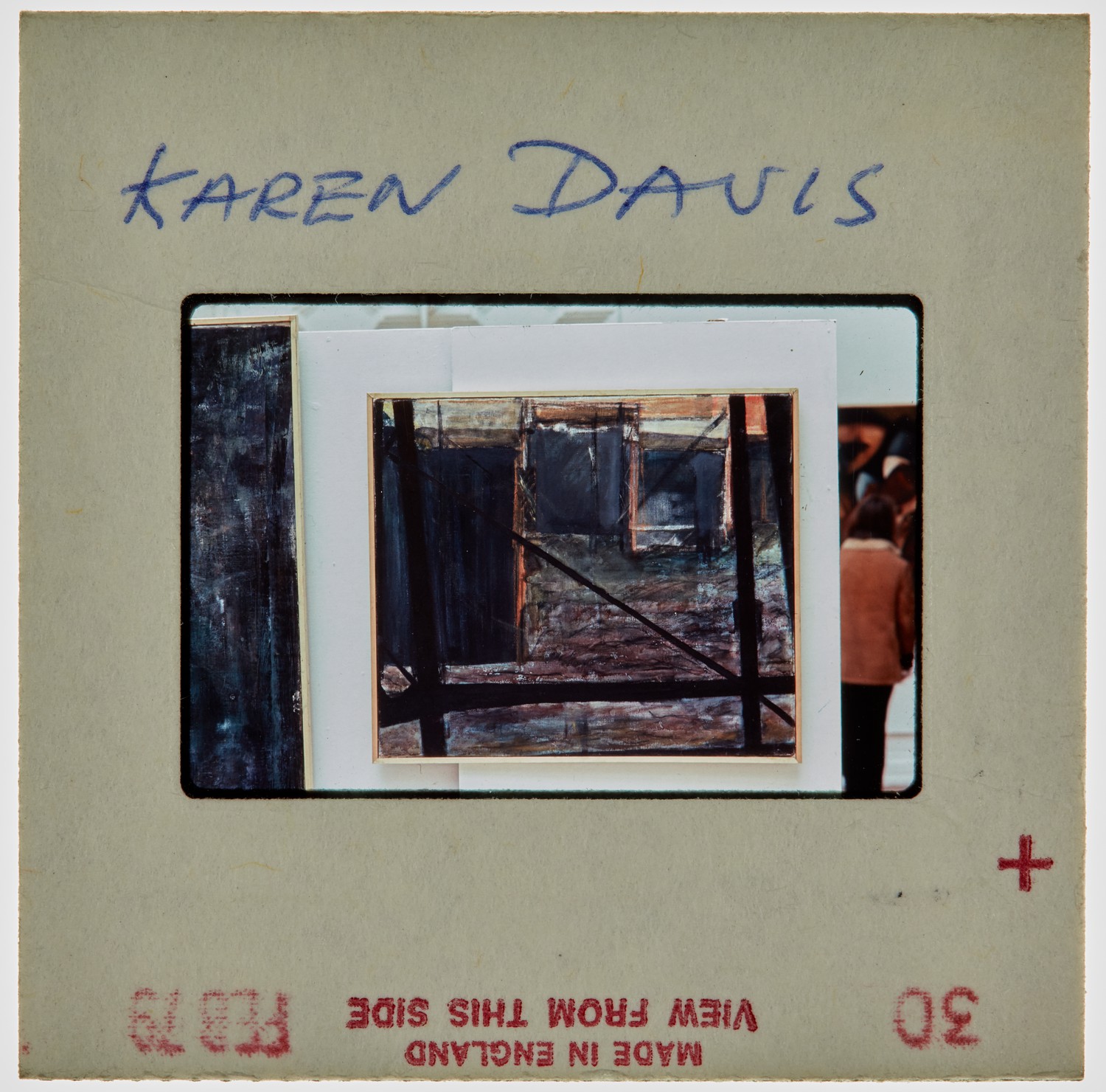 Iraqi Exhibition February 1979 Slide - 'Karen Davis'