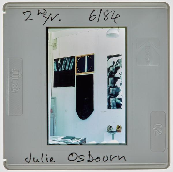 1984 2nd Year Degree Show Slide - 'Julie Osbourn'