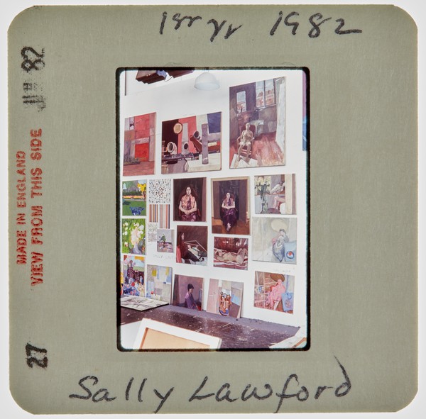 1982 1st Year Summer Exhibition Slide - 'Sally Lawford'