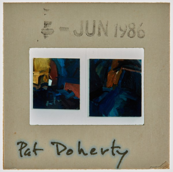 1986 BA Degree Show Slide - 'Pat Doherty'