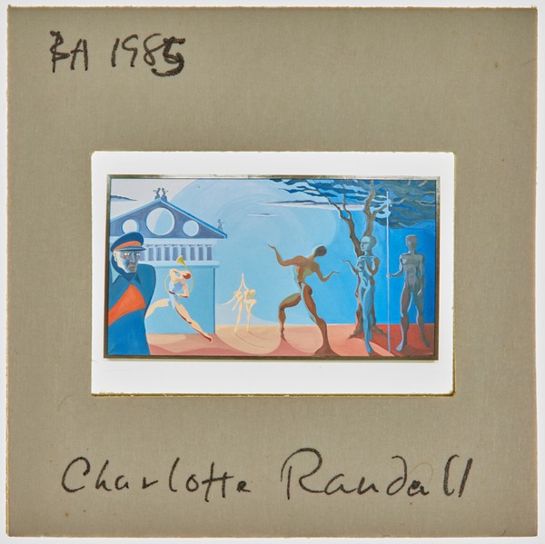 1985 BA Degree Show Slide - 'Charlotte Randall'