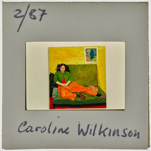 1987 South London Gallery Exhibition Slide - 'Caroline Wilkinson'