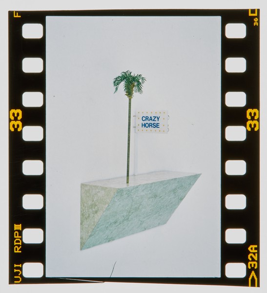 2001 BA Sculpture Degree Show Slide - Creator unknown