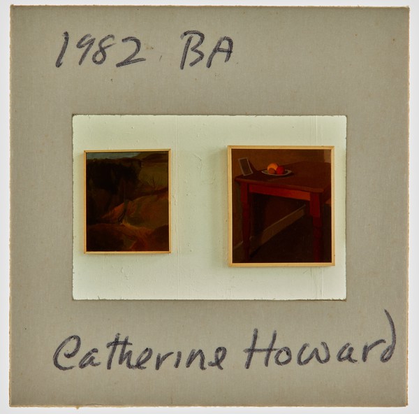 1982 BA Degree Show Slide - 'Catherine Howard'