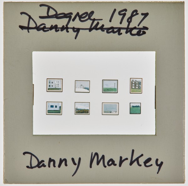 1987 BA Degree Show Slide - 'Danny Markey'