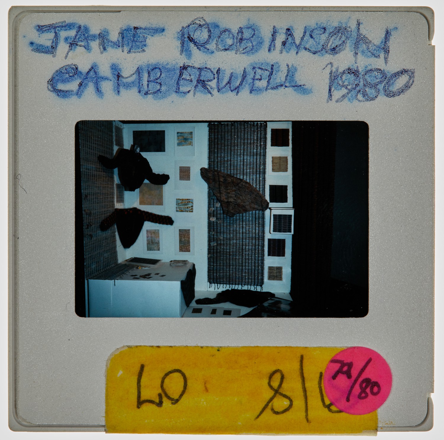 1980 3rd Year Degree Show Slide - 'Jane Robinson'