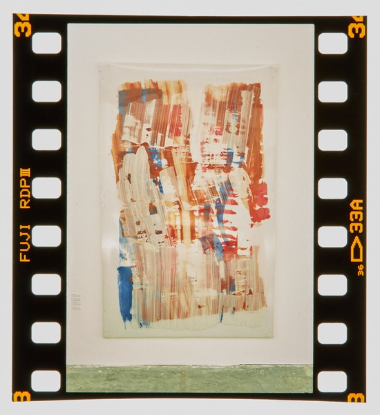 2001 BA Painting Degree Show Slide - Creator unknown
