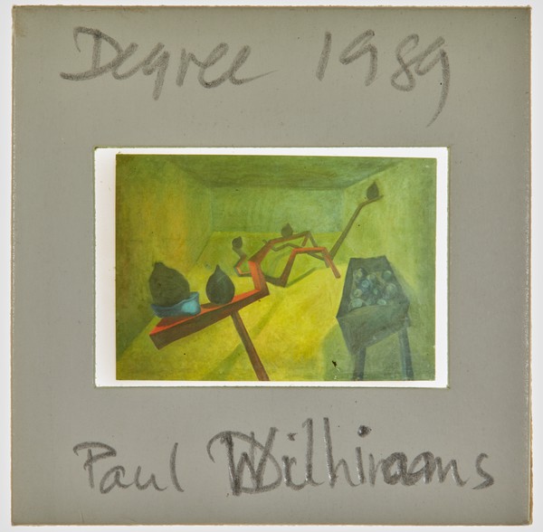 1989 BA Degree Show Slide - 'Paul Williams'