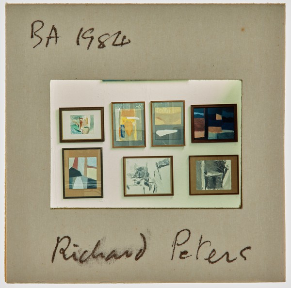 1984 BA Degree Show Slide - 'Richard Peters'