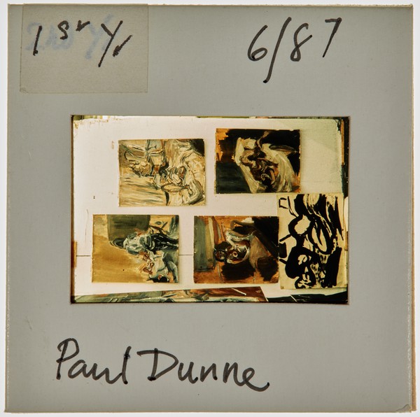 1987 1st Year Degree Show Slide - 'Paul Dunne'