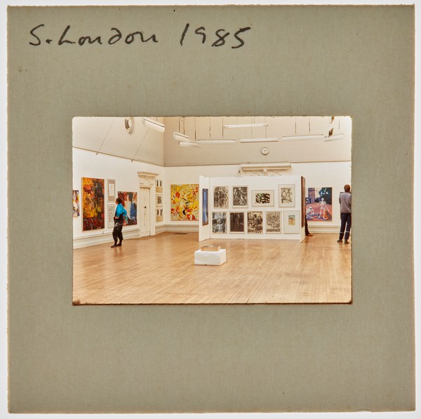 1986 South London Gallery Exhibition Slide - Creator unknown