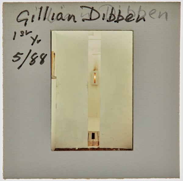 1988 1st Year Slide - 'Gillian Dibben'