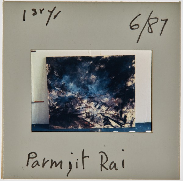 1987 1st Year Degree Show Slide - 'Parmjit Rai'