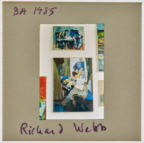 1985 BA Degree Show Slide - 'Richard Webb'