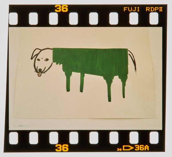 2001 Foundation Graphics Degree Show Slide - Creator unknown