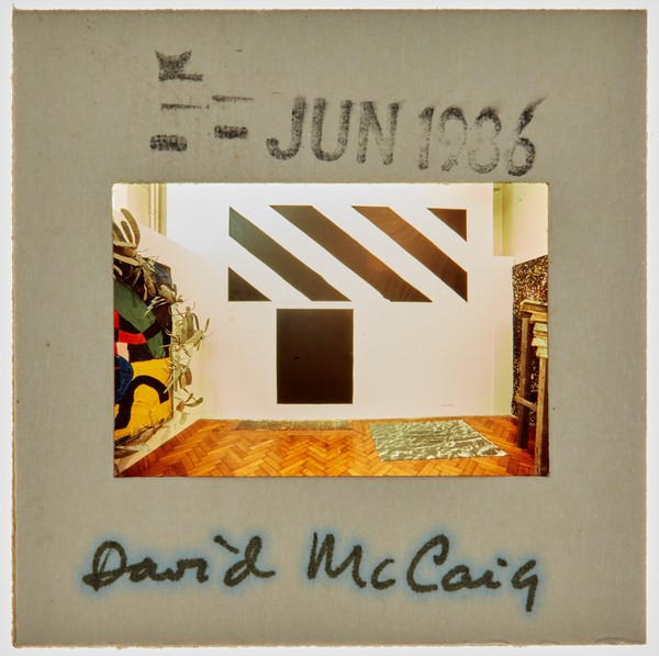 1986 BA Degree Show Slide - 'David McCaig'