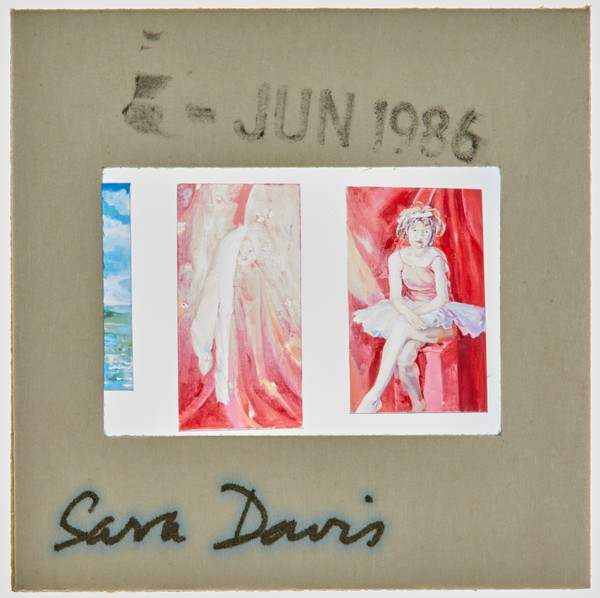 1986 BA Degree Show Slide - 'Sara Davis'