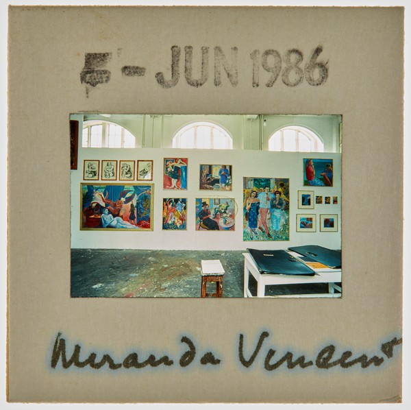 1986 BA Degree Show Slide - 'Miranda Vincent'