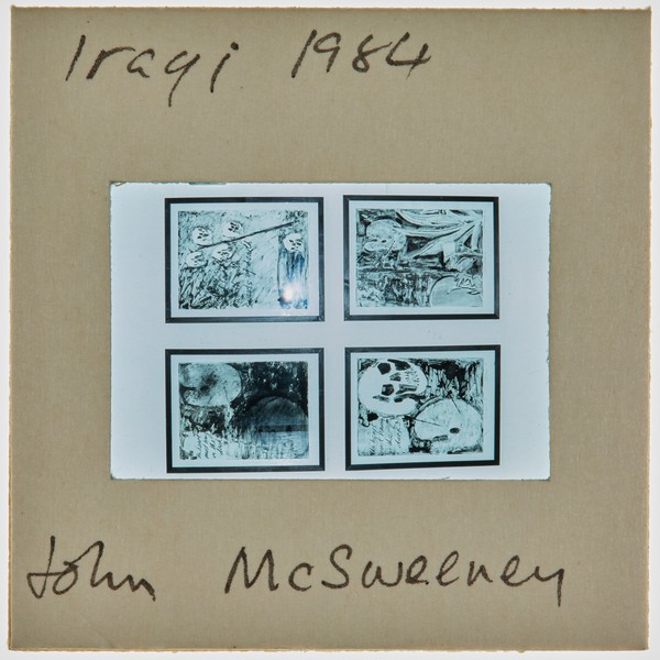 1984 Iraqi Exhibition Slide - 'John McSweeney'